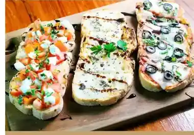 Bruschette set of 3
