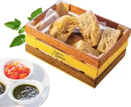 Focaccia Bread Basket