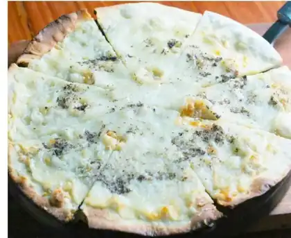 Truffle Quattro Formaggi pizza
